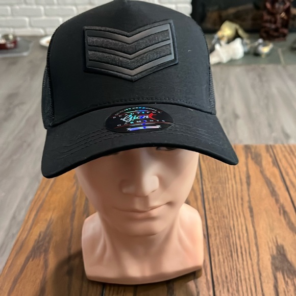 Other - Sergeant stripe hat in blk
